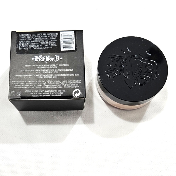 Kat Von D Peach Lock It Brightening Powder NIB Sealed! - Picture 3 of 3